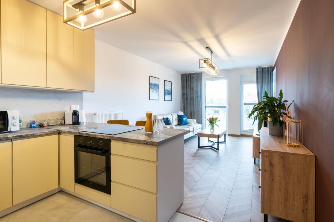 Lotte Apartment - Parking Podziemny, Osiedle Strzezone Hlivice Exteriér fotografie